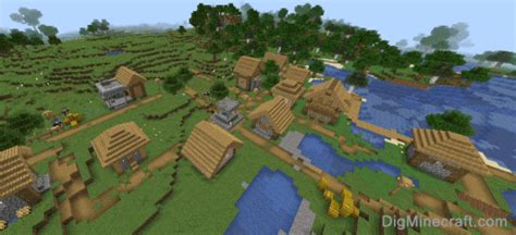Minecraft Village Seeds for Java Edition (PC/Mac).